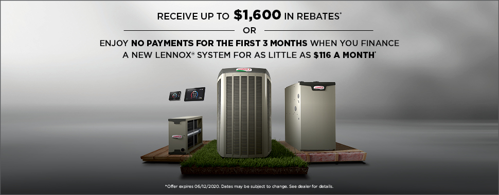 Lennox Spring Promotion - HVAC - Rebate and Financing