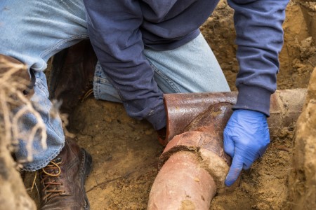 Sewer and drain replacement